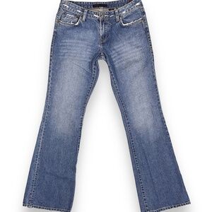 Vintage Y2K Buffalo David Bitton Low-Rise Flare Jeans Womens size 8